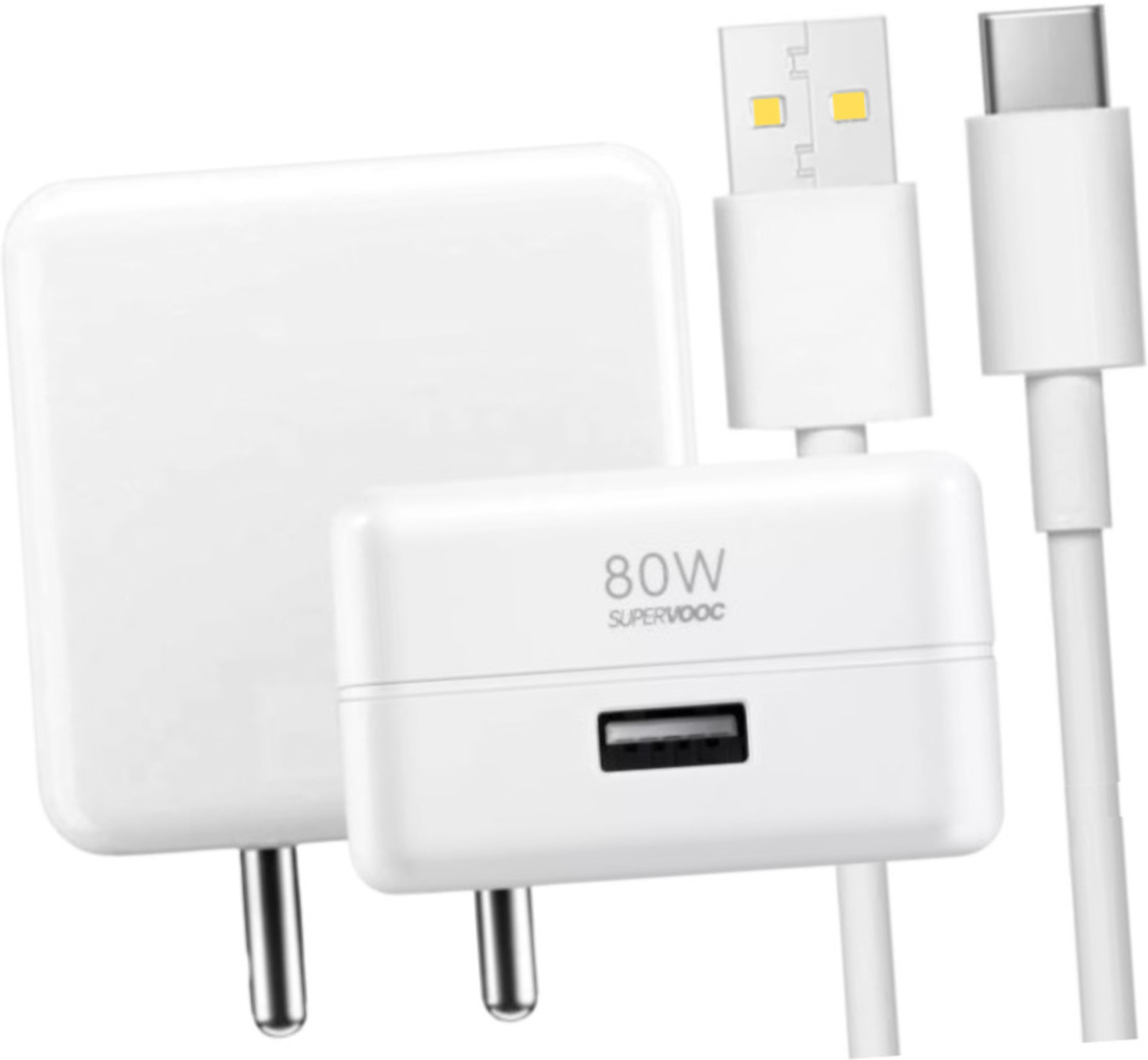 BLYNOIZ 80 W SuperVOOC 8 A Wall Charger for Mobile with Detachable Cable - BLYNOIZ : Flipkart.com
