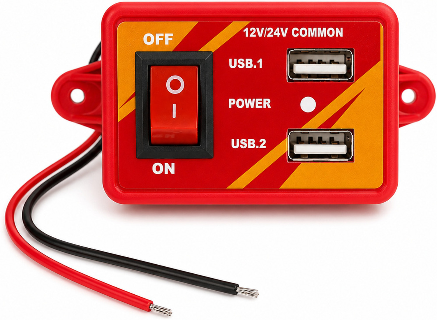Image of Feetworking 10 W 2.1 A Dual Port Mobile Charger (Multicolor)
