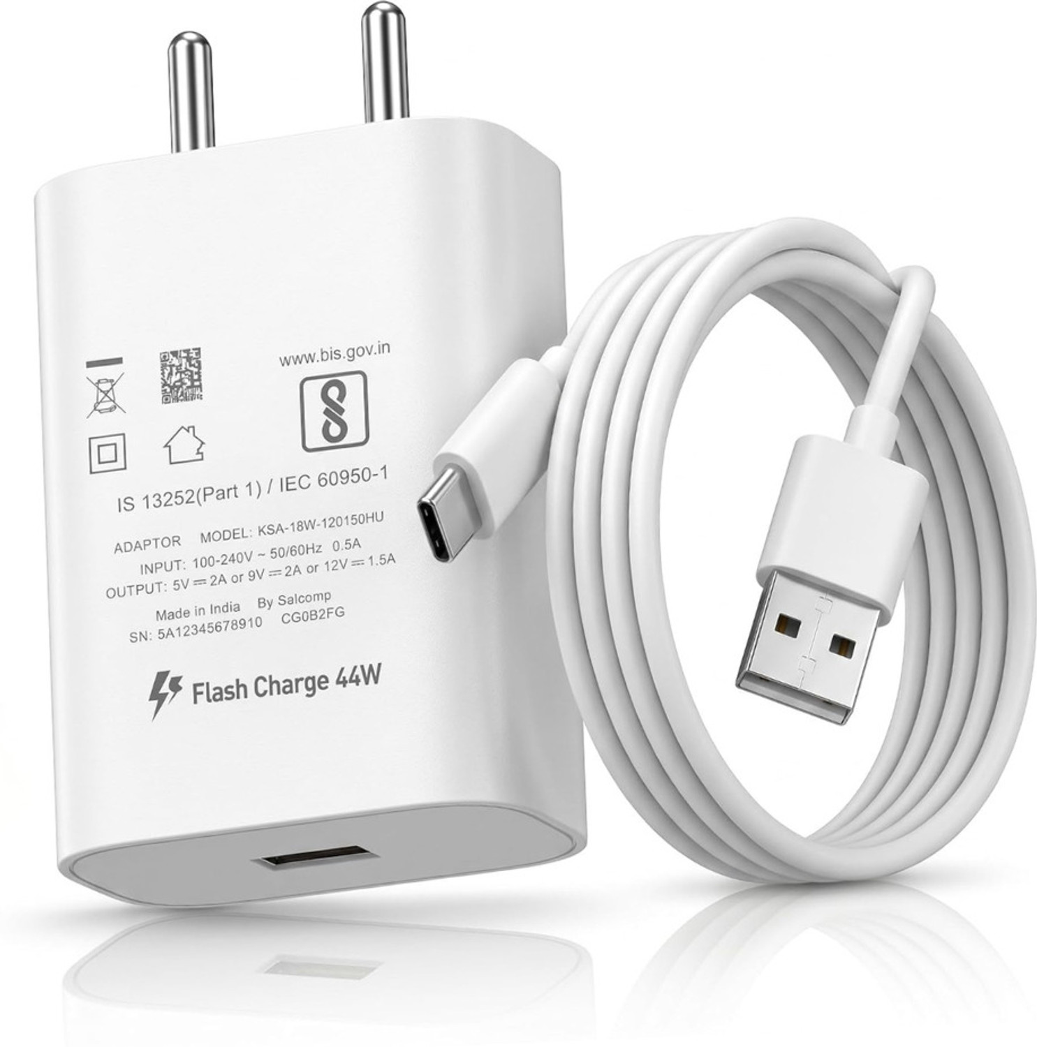 IARYZ ORIGINAL 44 W Quick Charge 4 A Wall Charger for Mobile with Detachable Cable - IARYZ ORIGINAL : Flipkart.com