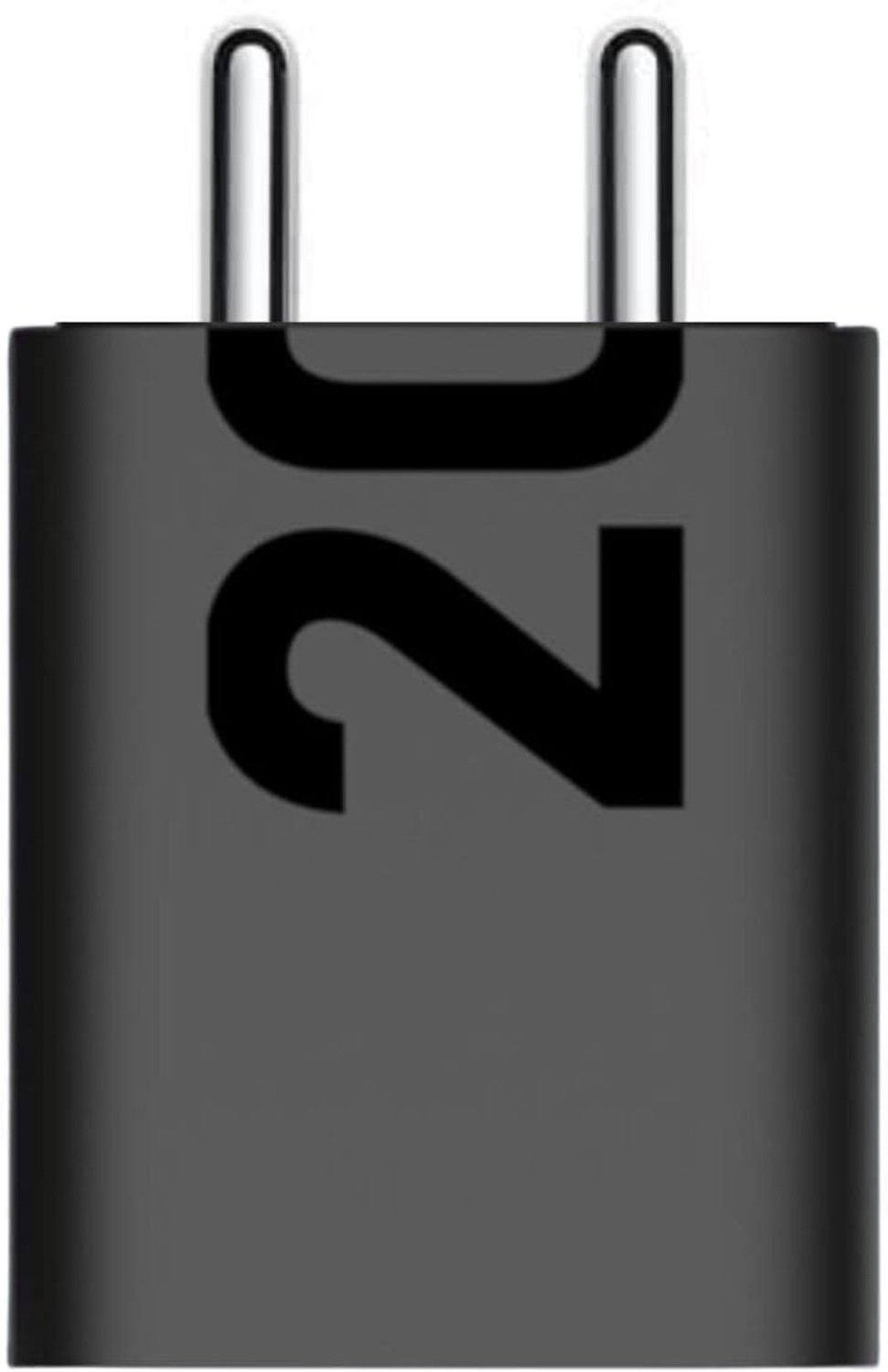Image of Lynacz Original 20 W TurboPower 3.0 Wall Charger for Mobile with Detachable Cable (Motorola Moto G, Edge, One Series - Black (Adapter and Cable), Cable Included)