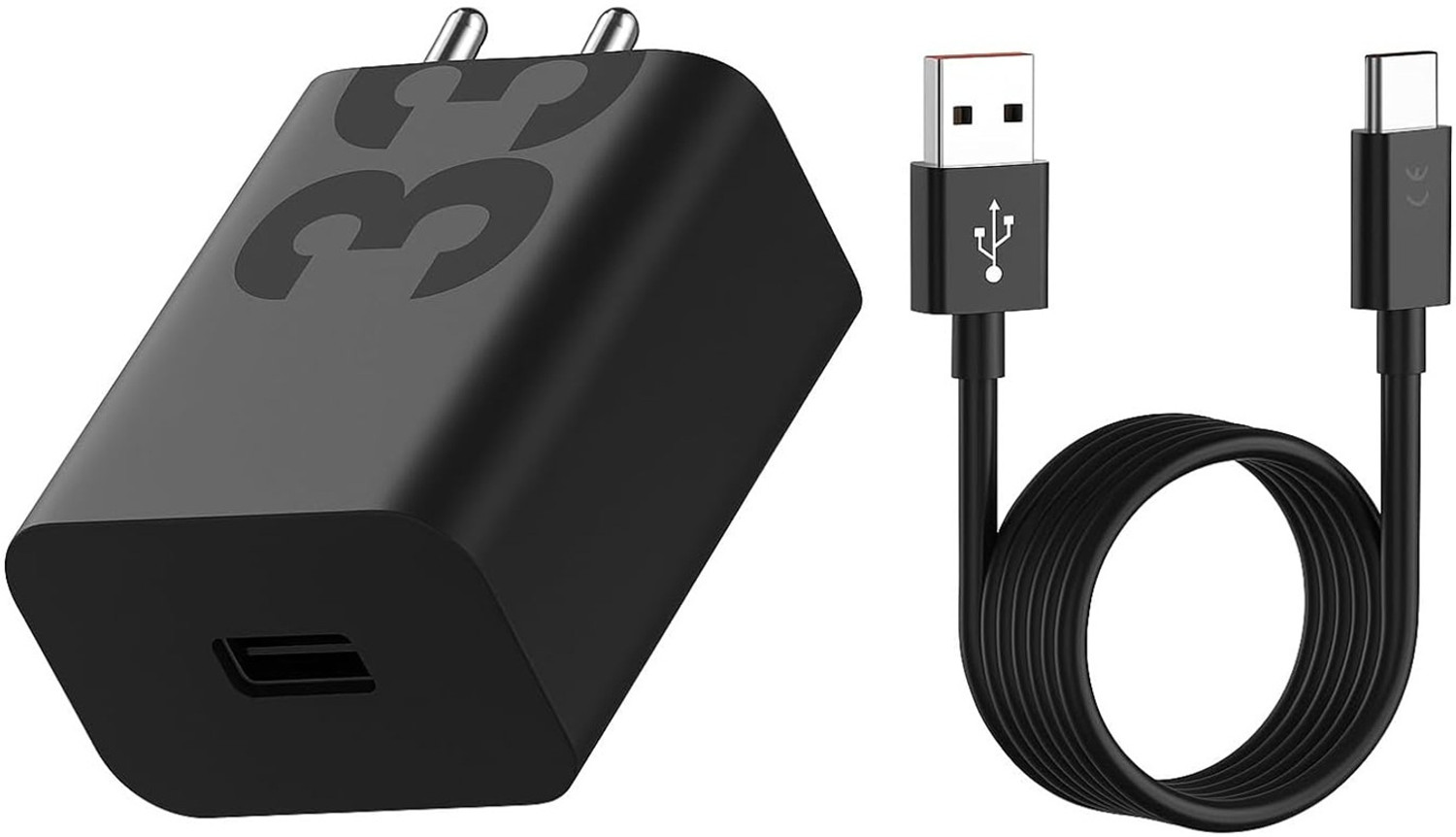 Image of Lynacz Original 20 W Wall Charger for Mobile with Detachable Cable (20W Fast Charging Adapter Compatible with Motorola Moto More-Black)