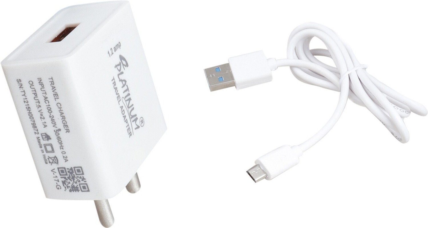 A2 Platinum 10.5 W 2 A Wall Charger for Mobile with Detachable Cable - A2 Platinum : Flipkart.com