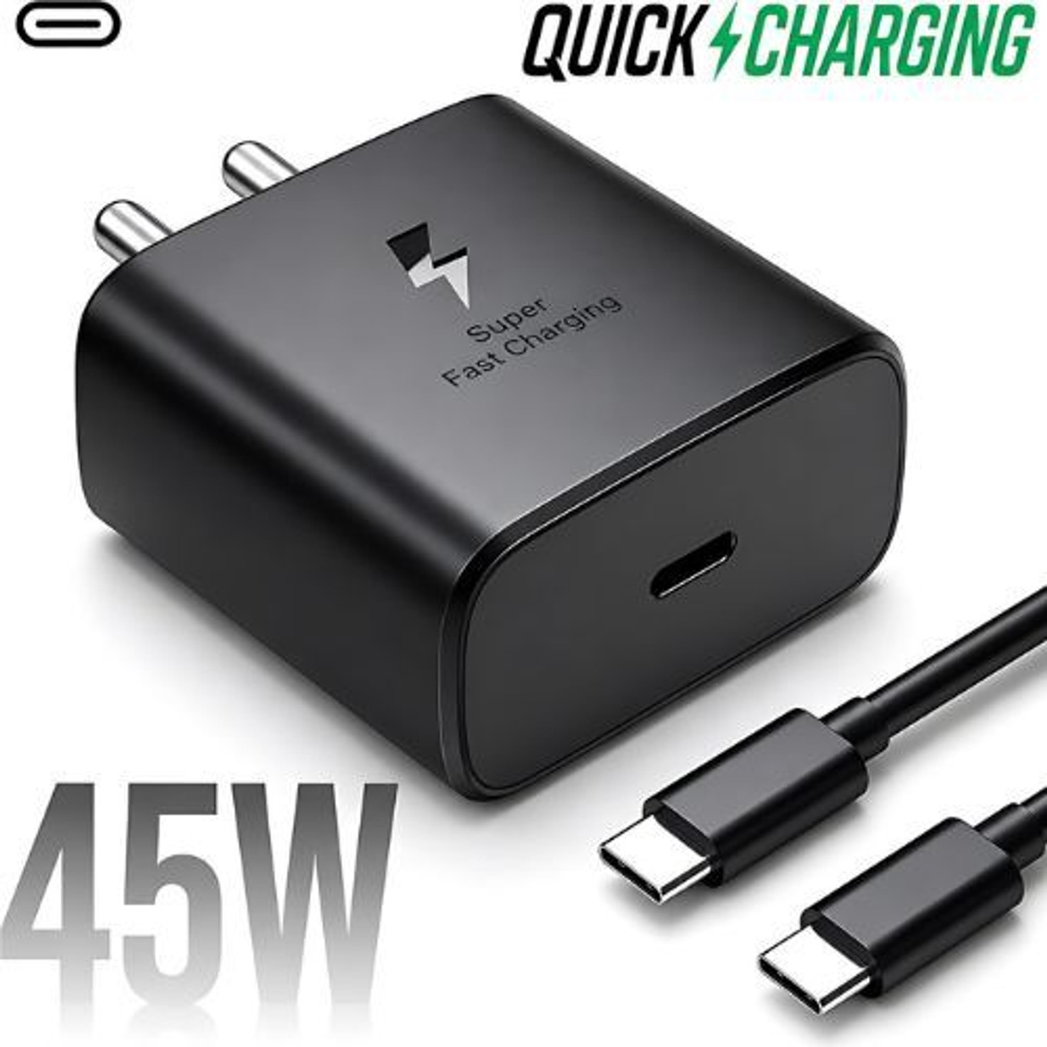MGEdge 45 W Supercharge 5 A Wall Charger for Mobile with Detachable Cable - MGEdge : Flipkart.com