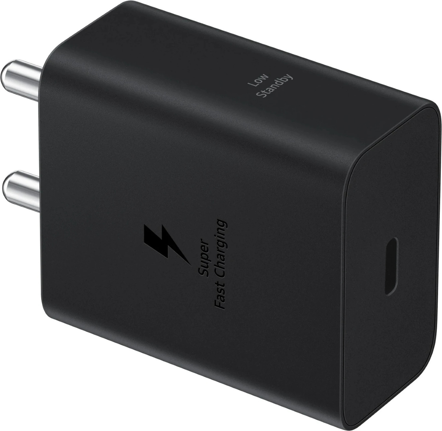 Image of Samsung Original 25W USB Type-C Travel Adaptor for Galaxy Z Fold / Flip / Ultra Series Camera Battery Charger (Black)