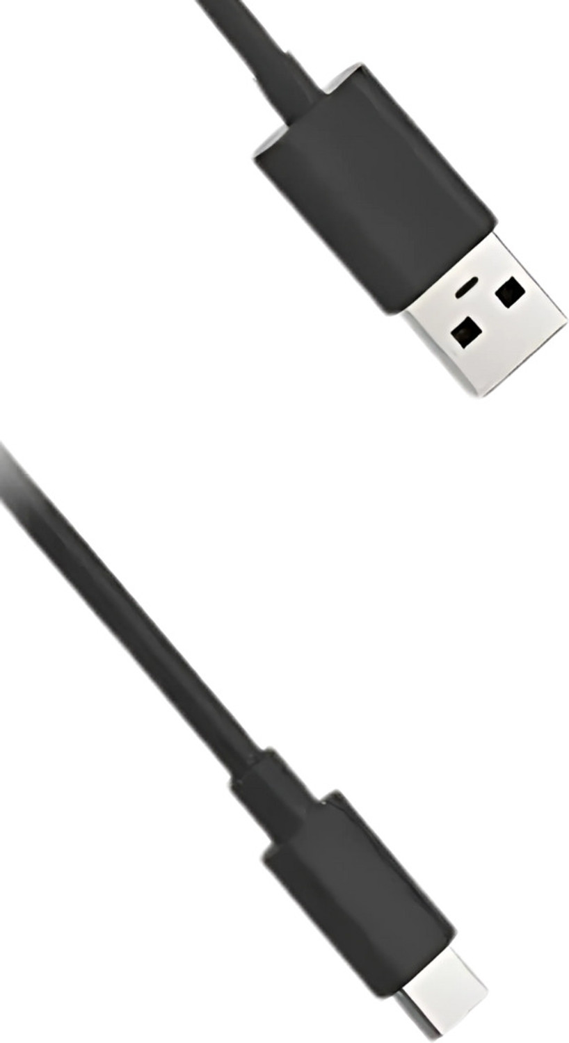 Image of Lynacz Original 20 W TurboPower 3.0 Wall Charger for Mobile with Detachable Cable (Motorola Moto G, Edge, One Series - Black (Adapter and Cable), Cable Included)