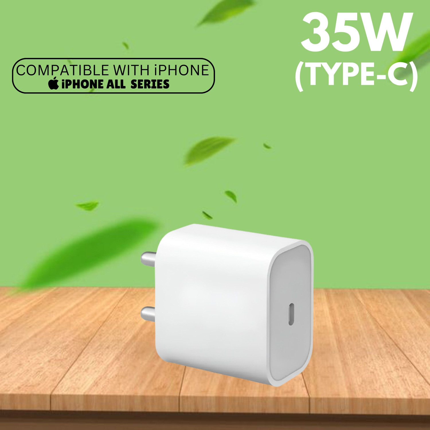 Image of RVAT 68 W TurboPower 3.0 3 A Wall Charger for Mobile (Black)