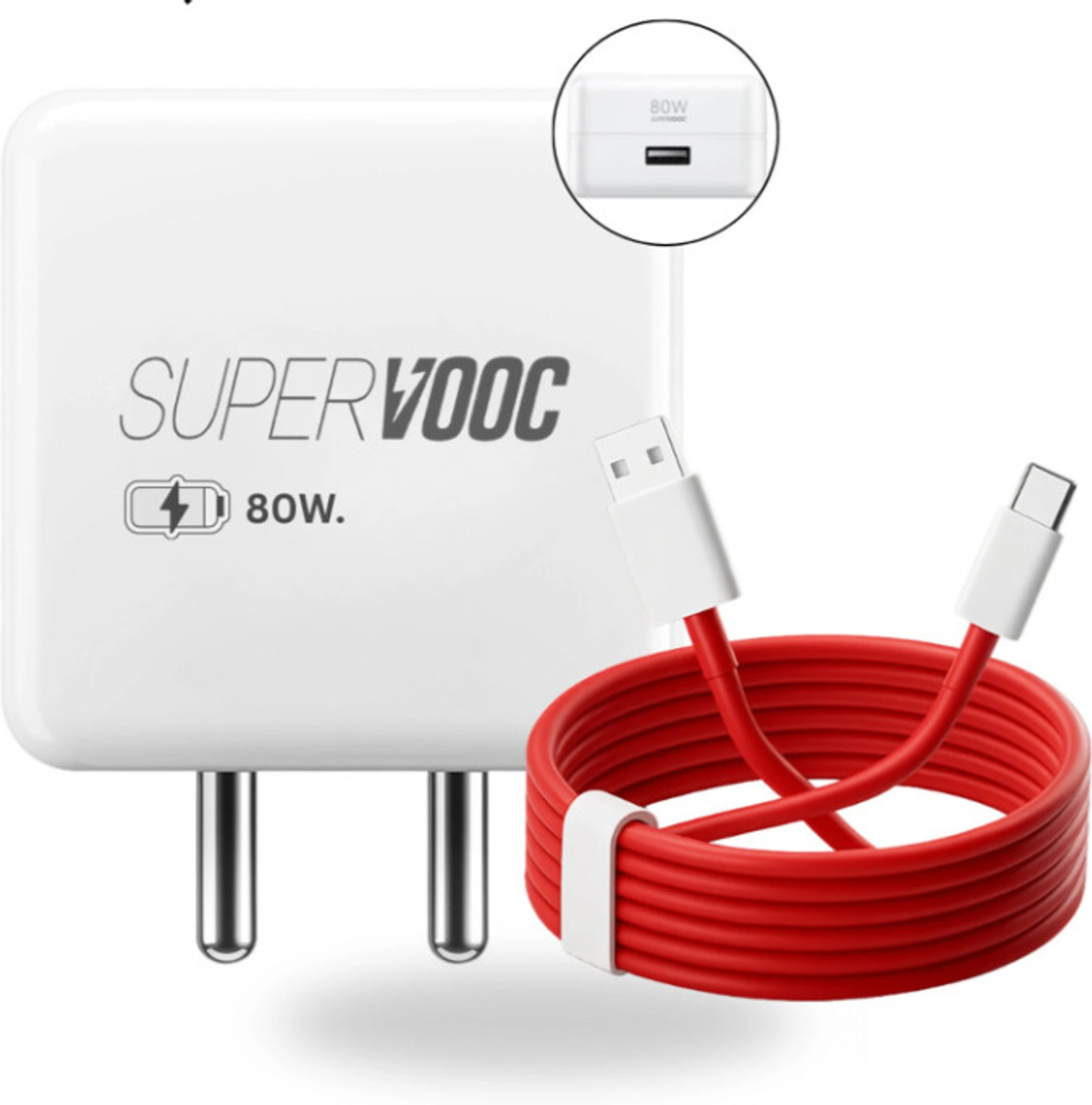 Image of vivo 44 W 10 A Wall Charger for Mobile (White)