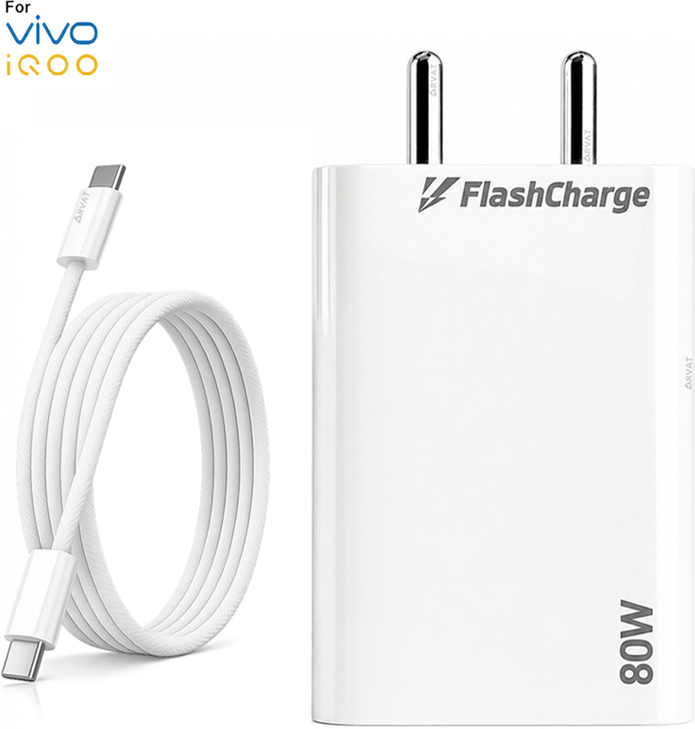 Image of RVAT 68 W TurboPower 3.0 3 A Wall Charger for Mobile (Black)