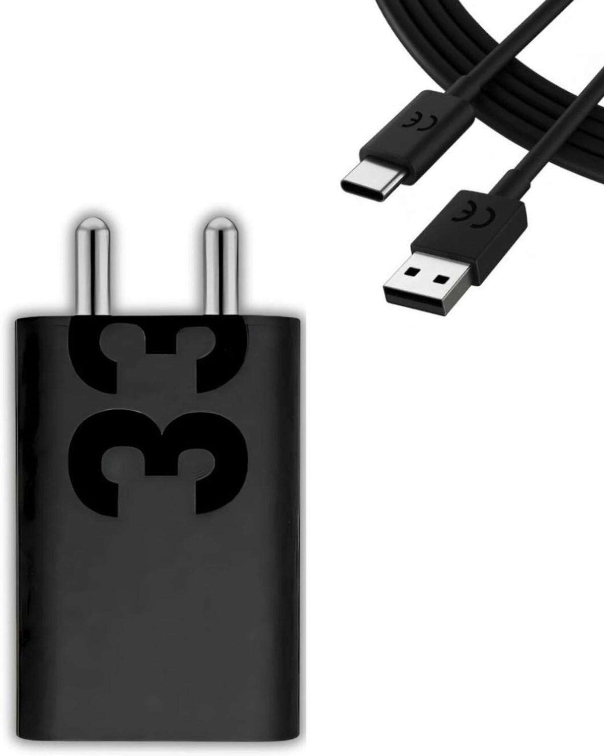 TECHWAQE 20 W TurboPower 2.0 3 A Wall Charger for Mobile with Detachable Cable