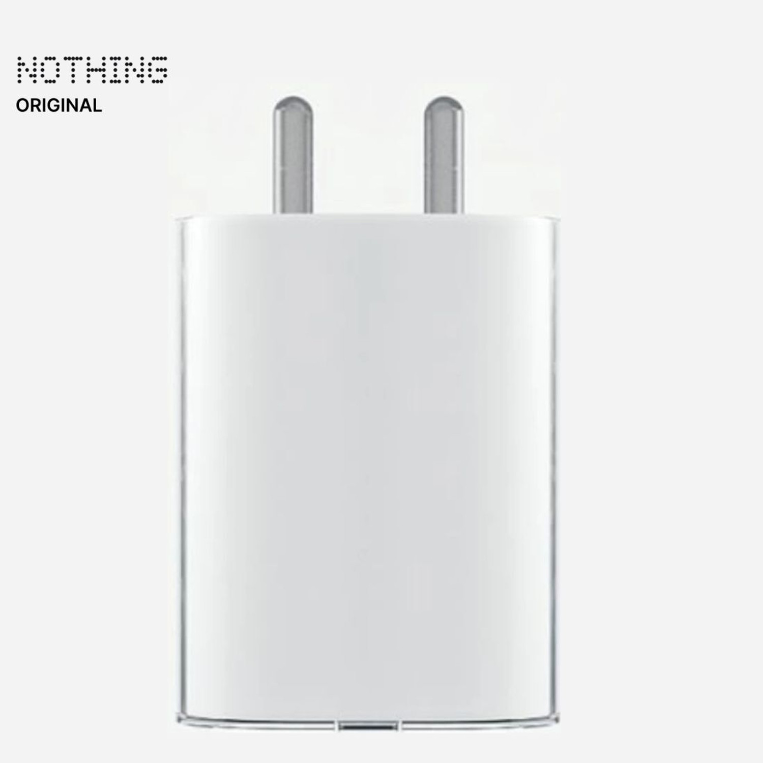 Nothing phone 45W, USB-C Compatible Power Charger (White) - Image 1