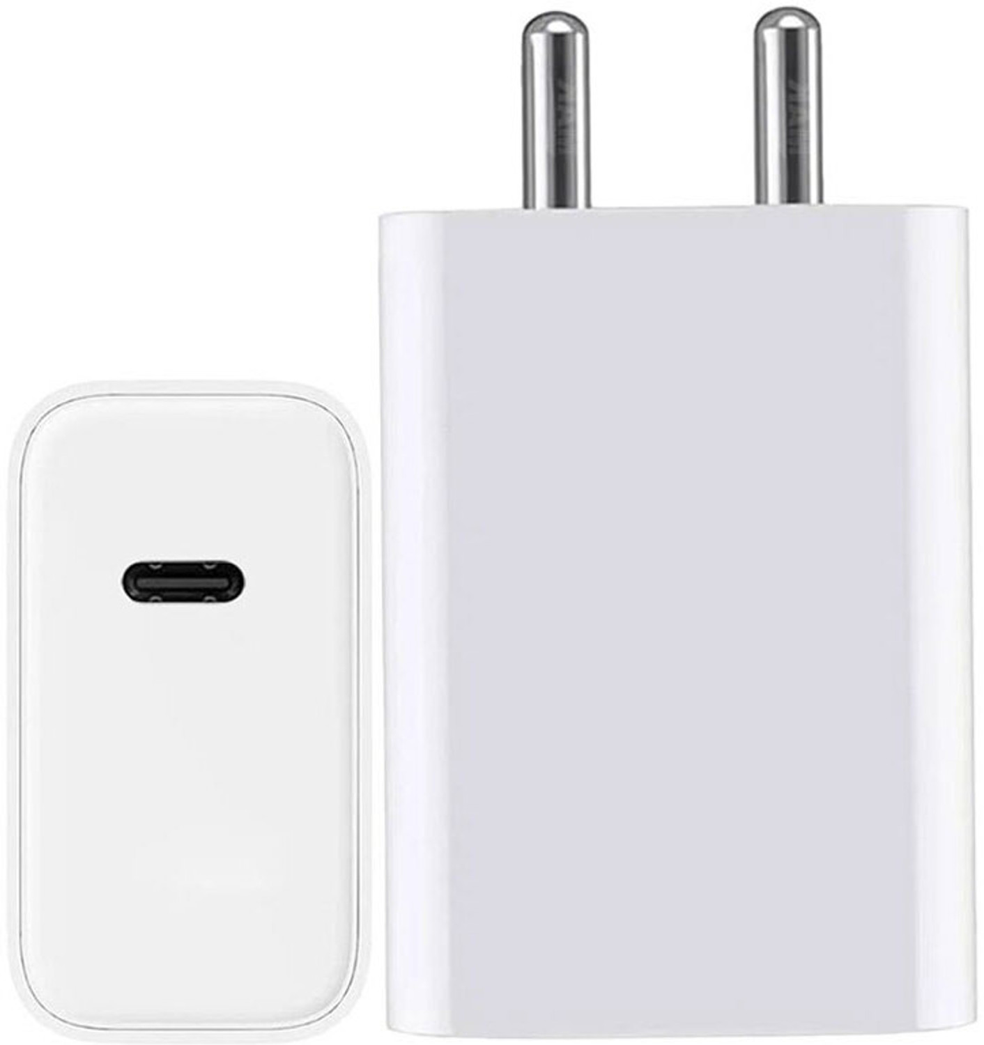 Image of Lynacz Original 20 W Wall Charger for Mobile with Detachable Cable (20W Fast Charging Adapter Compatible with Motorola Moto More-Black)
