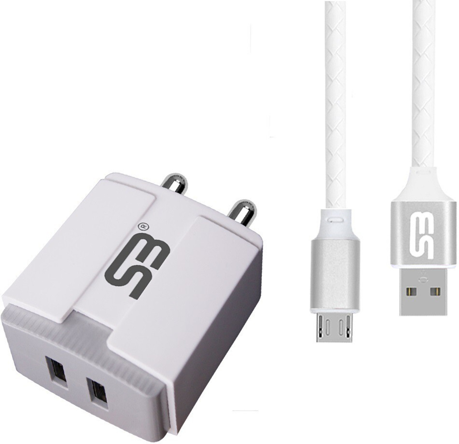 shopbucket 12 W 3.4 A Wall Charger for Mobile with Detachable Cable - shopbucket : Flipkart.com