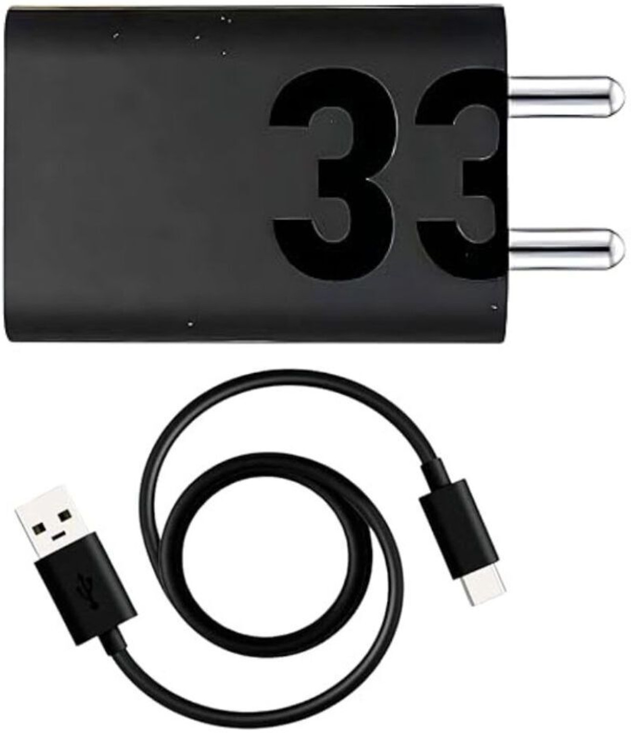 Image of Lynacz Original 20 W Wall Charger for Mobile with Detachable Cable (20W Fast Charging Adapter Compatible with Motorola Moto More-Black)
