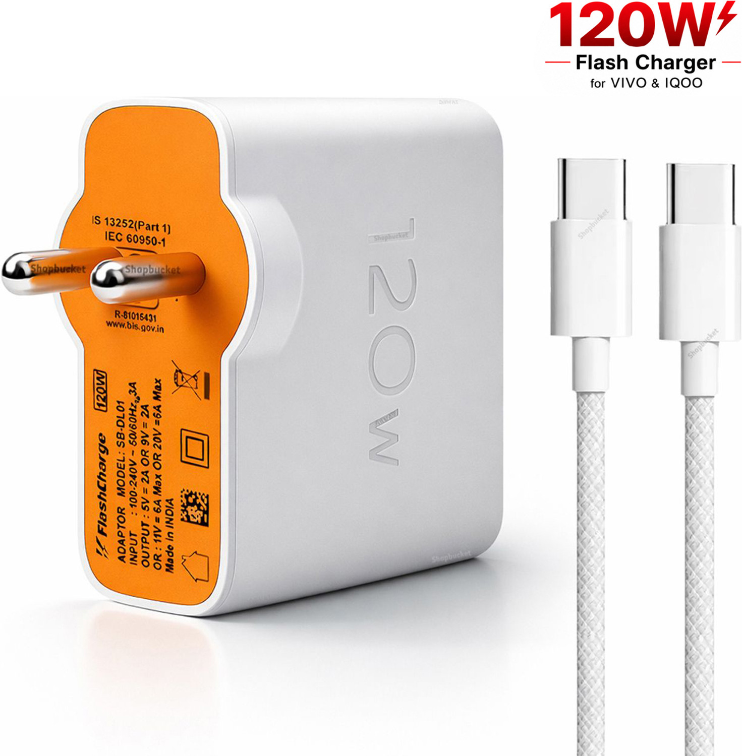 Image of Callmate 10 W 3.1 A Wall Charger for Mobile (White)