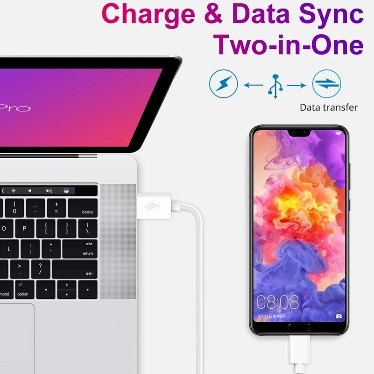 Image of vivo 66 W Quick Charge 6 A Wall Charger for Mobile with Detachable Cable (White, Cable Included)