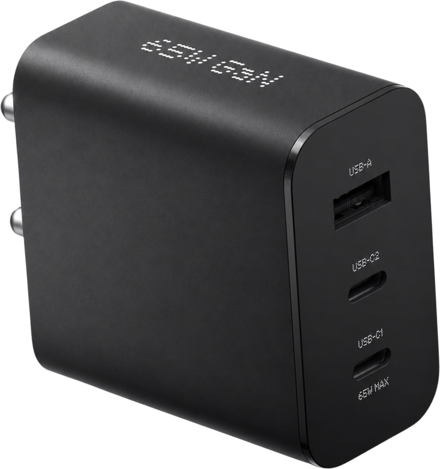 Image of AVEVOUR ORIGINAL 65 W GaN 6.5 A 3 Port Mobile Charger (Black)