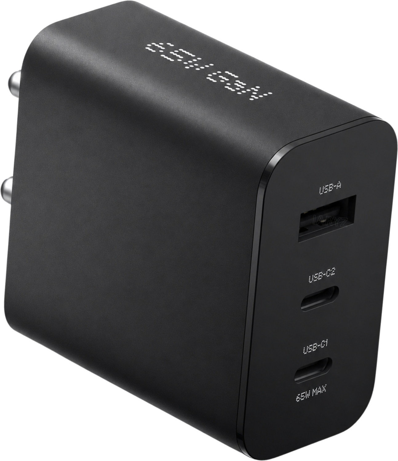 Image of AVEVOUR ORIGINAL 65 W GaN 6.5 A 3 Port Mobile Charger (Black)
