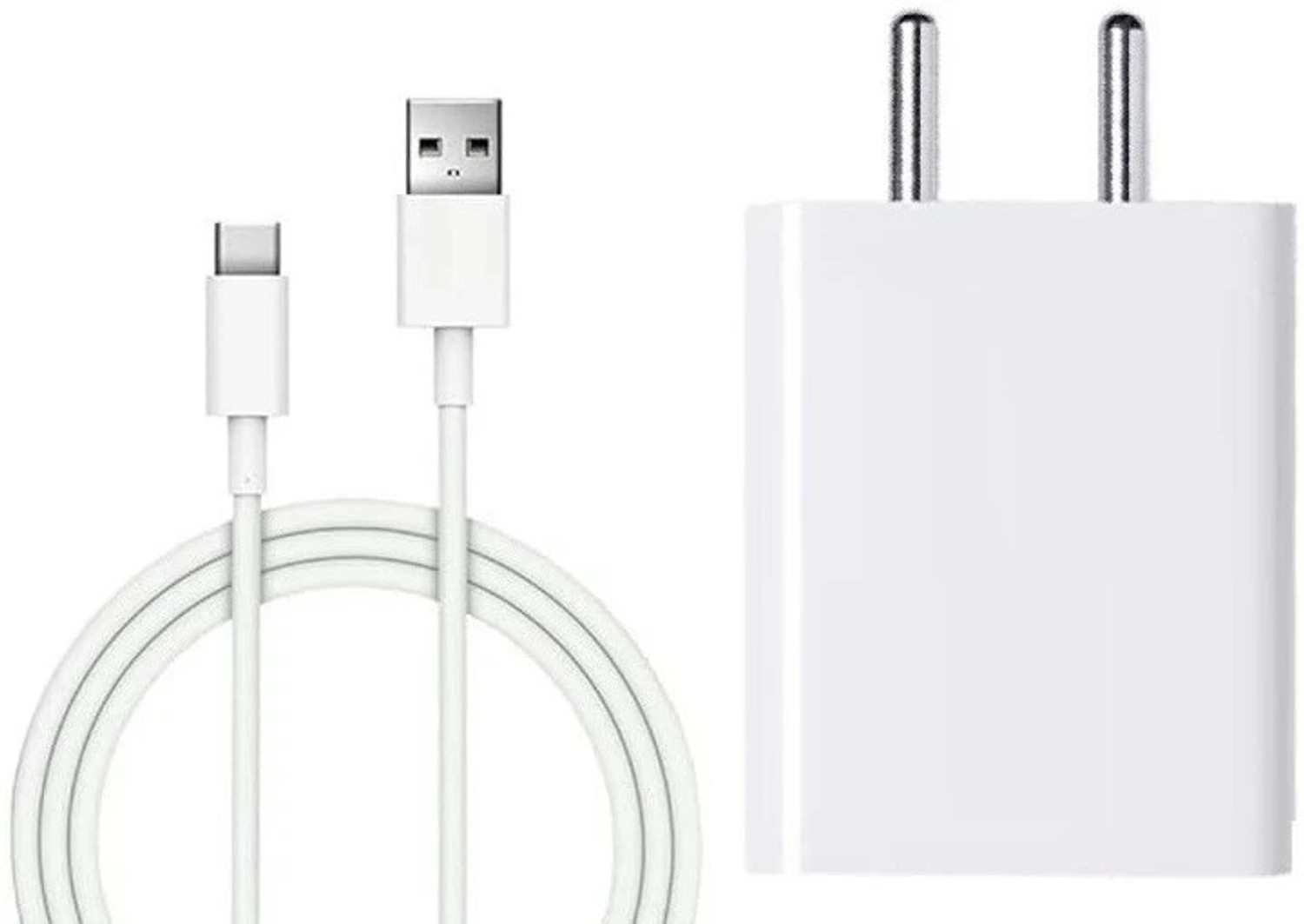 Image of vivo 66 W Quick Charge 6 A Wall Charger for Mobile with Detachable Cable (White, Cable Included)