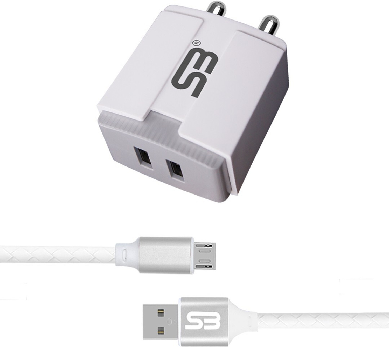 Image of Callmate 10 W 3.1 A Wall Charger for Mobile (White)