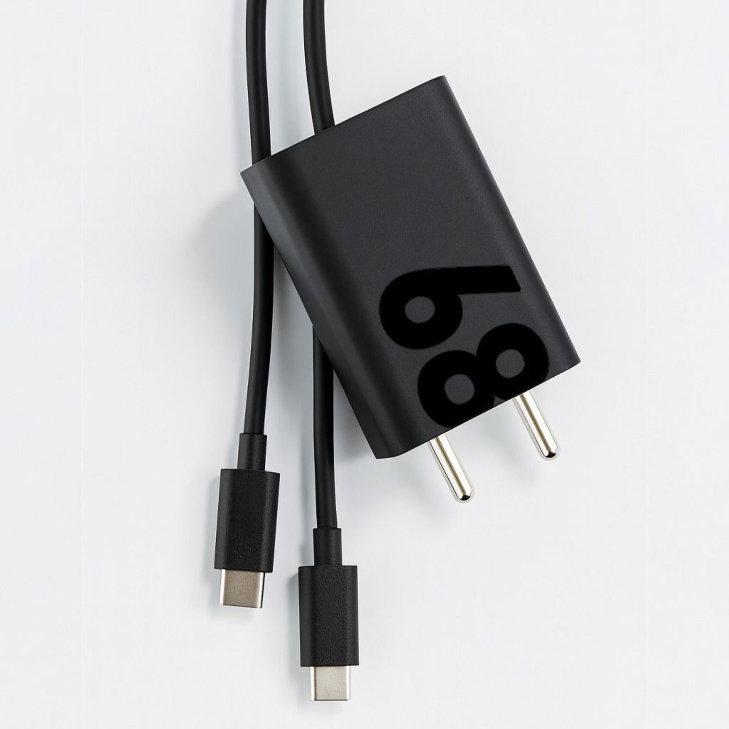 Image of Lynacz Original 20 W Wall Charger for Mobile with Detachable Cable (20W Fast Charging Adapter Compatible with Motorola Moto More-Black)