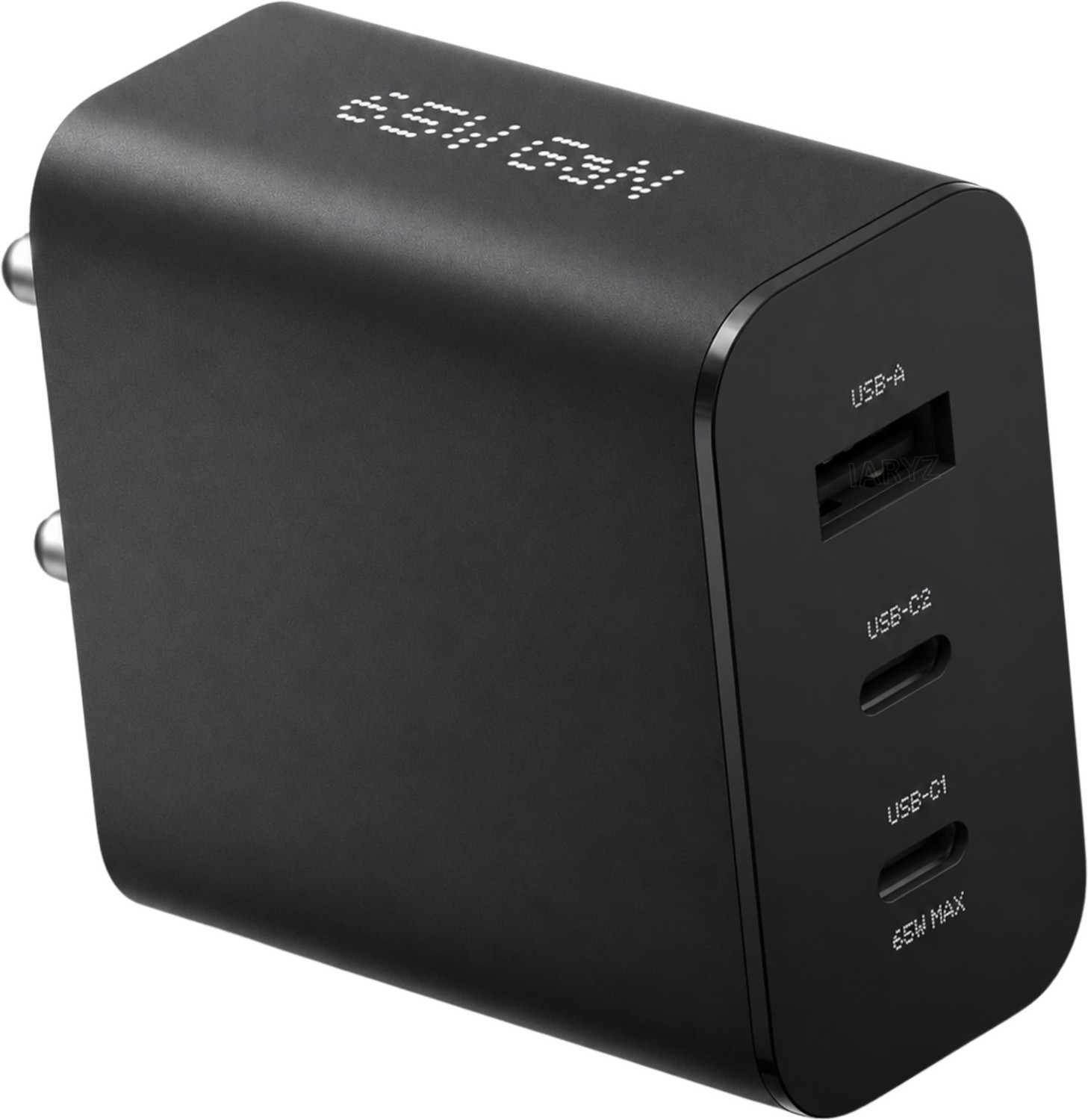 Image of AVEVOUR ORIGINAL 65 W GaN 6.5 A 3 Port Mobile Charger (Black)