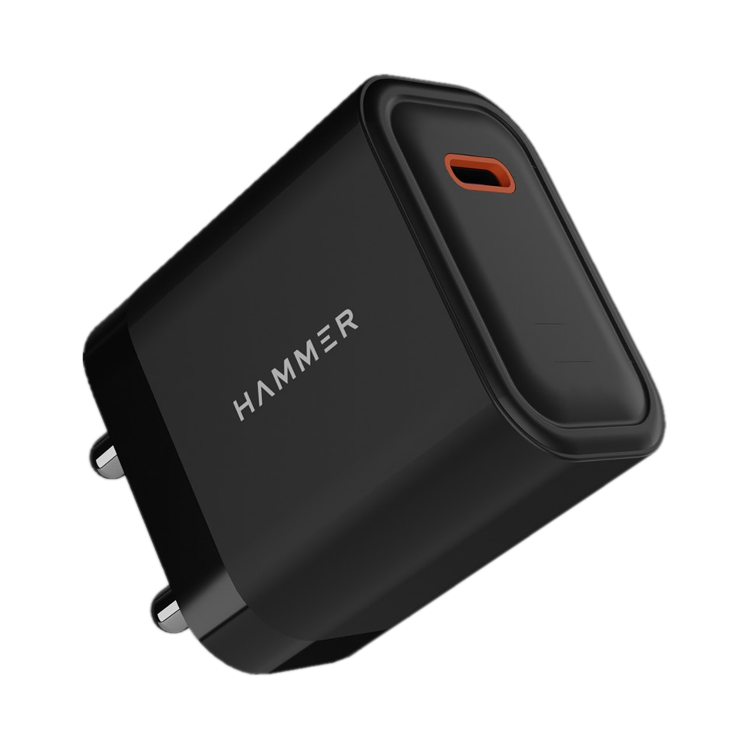 Hammer 25W PD 3A Single Port Mobile Charger (Black) - Image 1