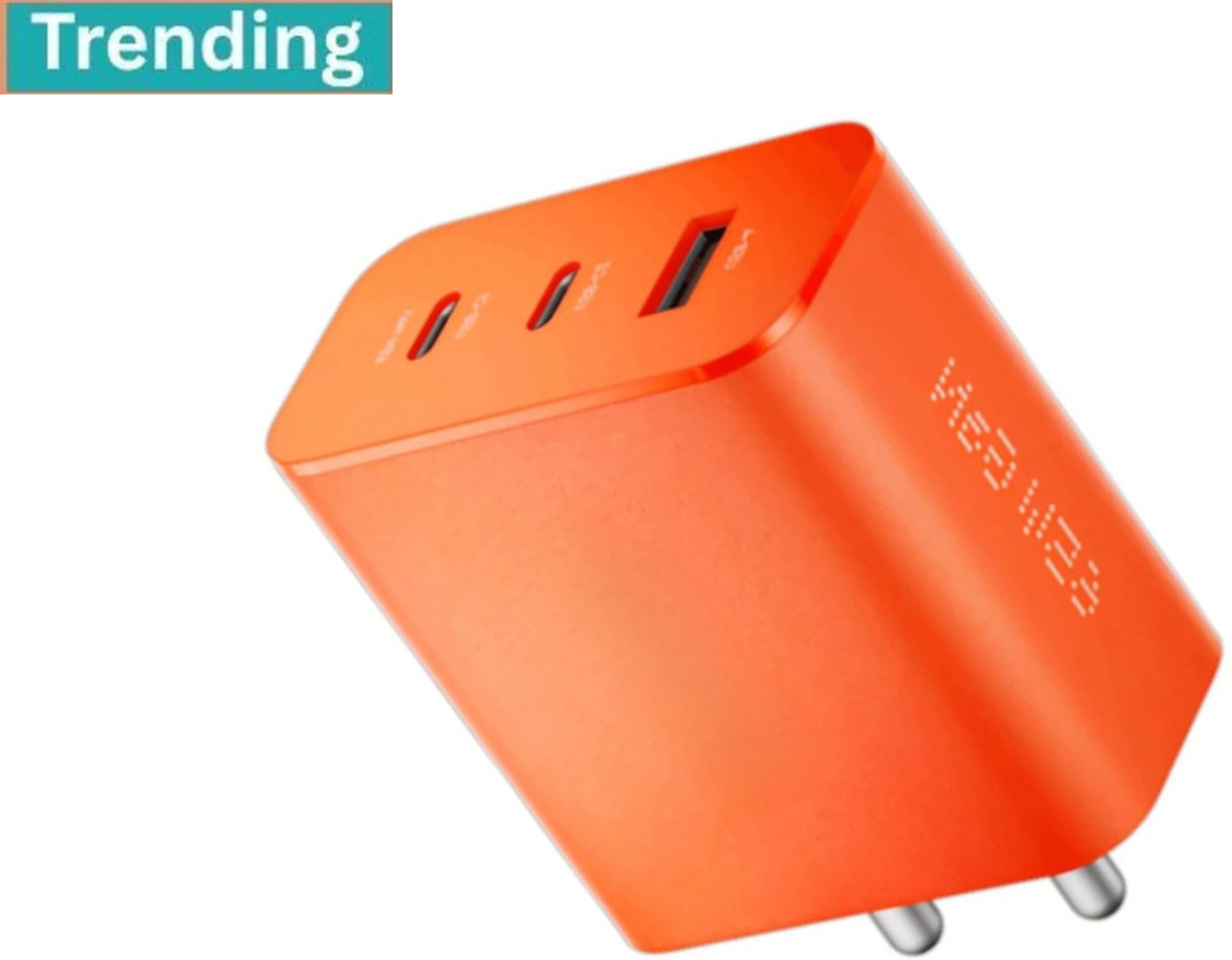 Image of CMF by Nothing 65 W GaN 3 A Wall Charger for Mobile (Black)