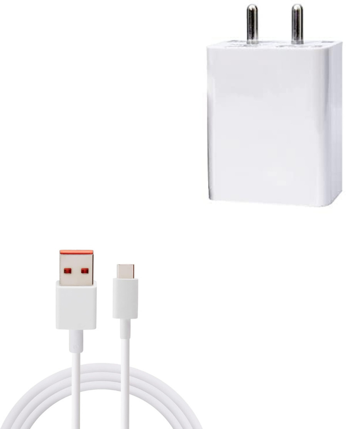 TECHWAQE 33 W Quick Charge 3 A Wall Charger for Mobile with Detachable Cable