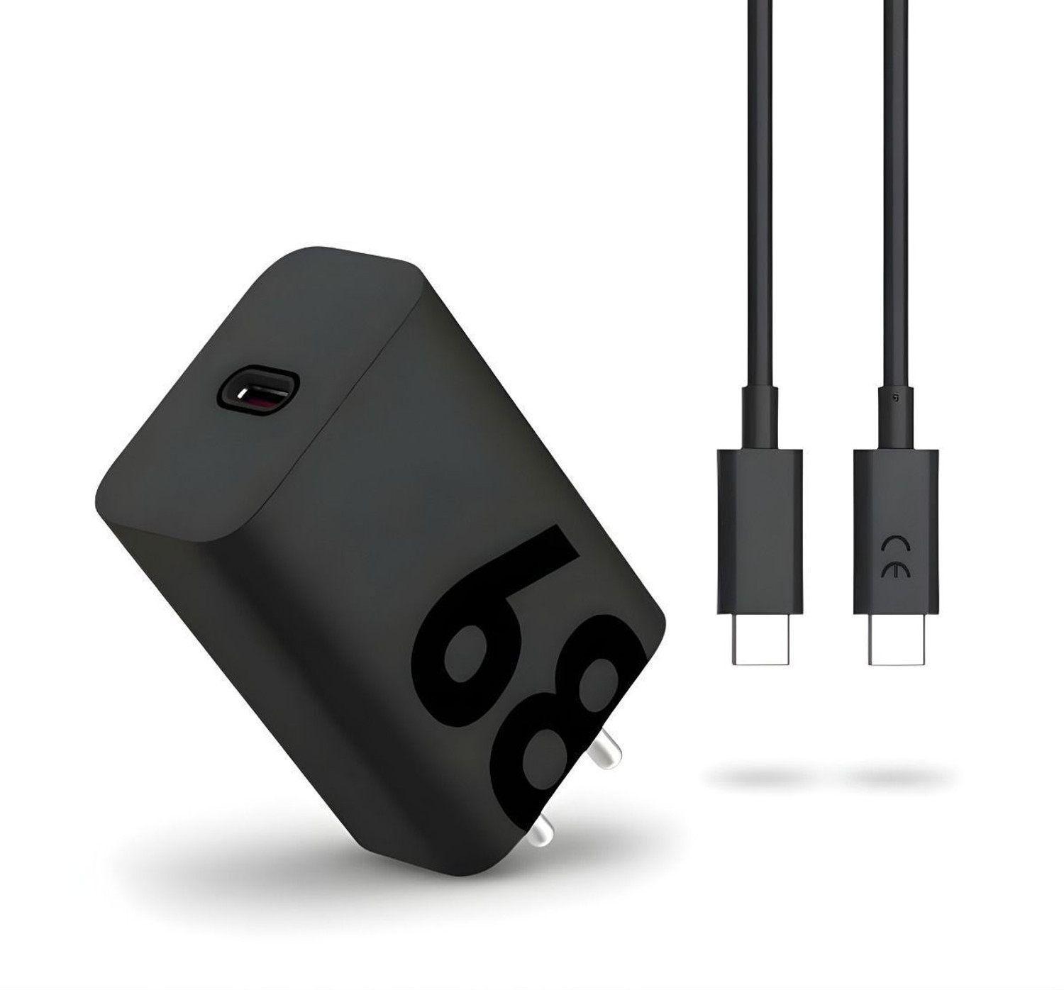 Image of RVAT 68 W TurboPower 3.0 3 A Wall Charger for Mobile (Black)