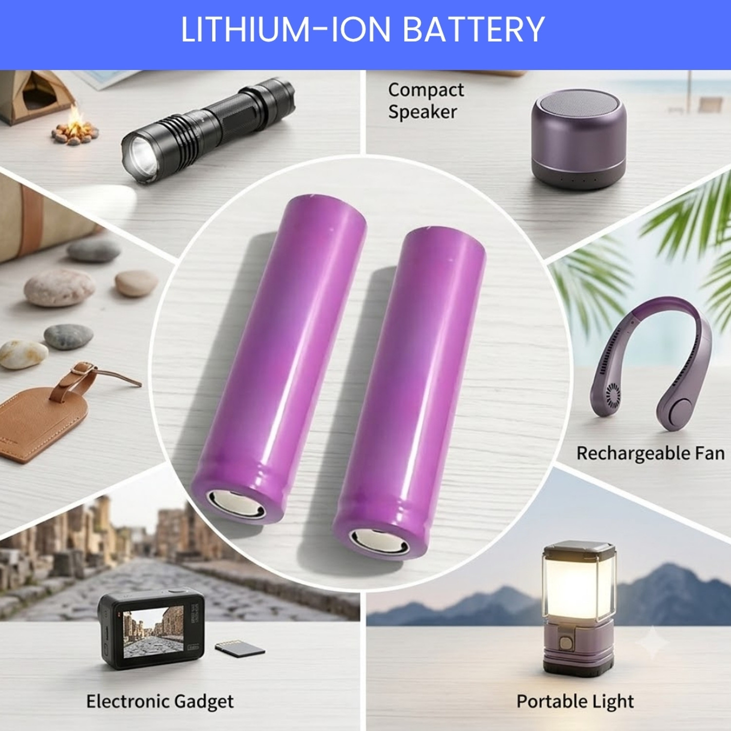 Clairbell 1800mAh Lithium EV414 Battery Pack of 2 - Image 3