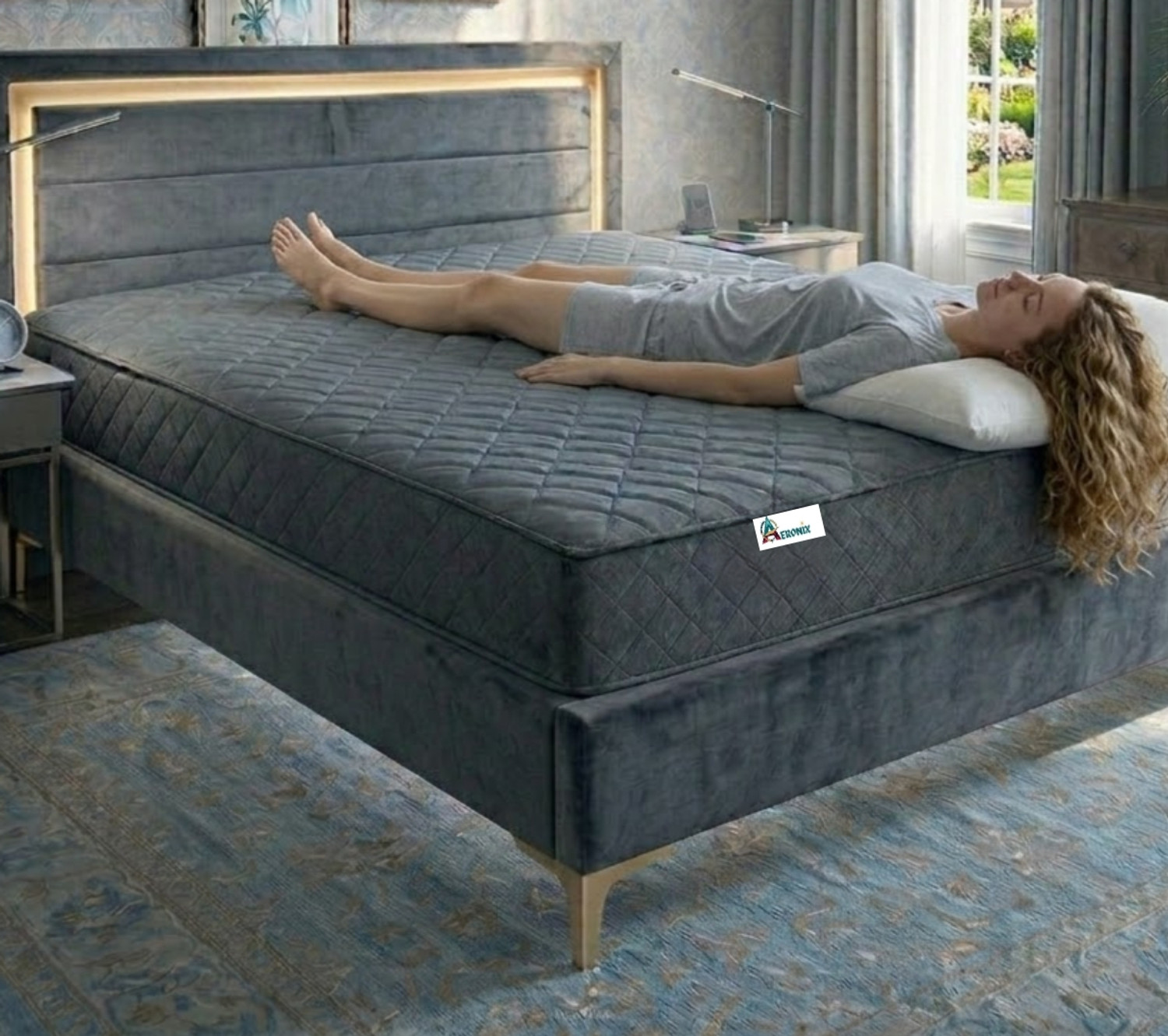 Aeronix Dual Comfort - Hard & Soft inch 5 inch Single High Resilience (HR) Foam Mattress Price in India - Buy Aeronix Dual Comfort - Hard & Soft inch 5 inch Single High Resilience (HR) Foam Mattress online at Flipkart.com