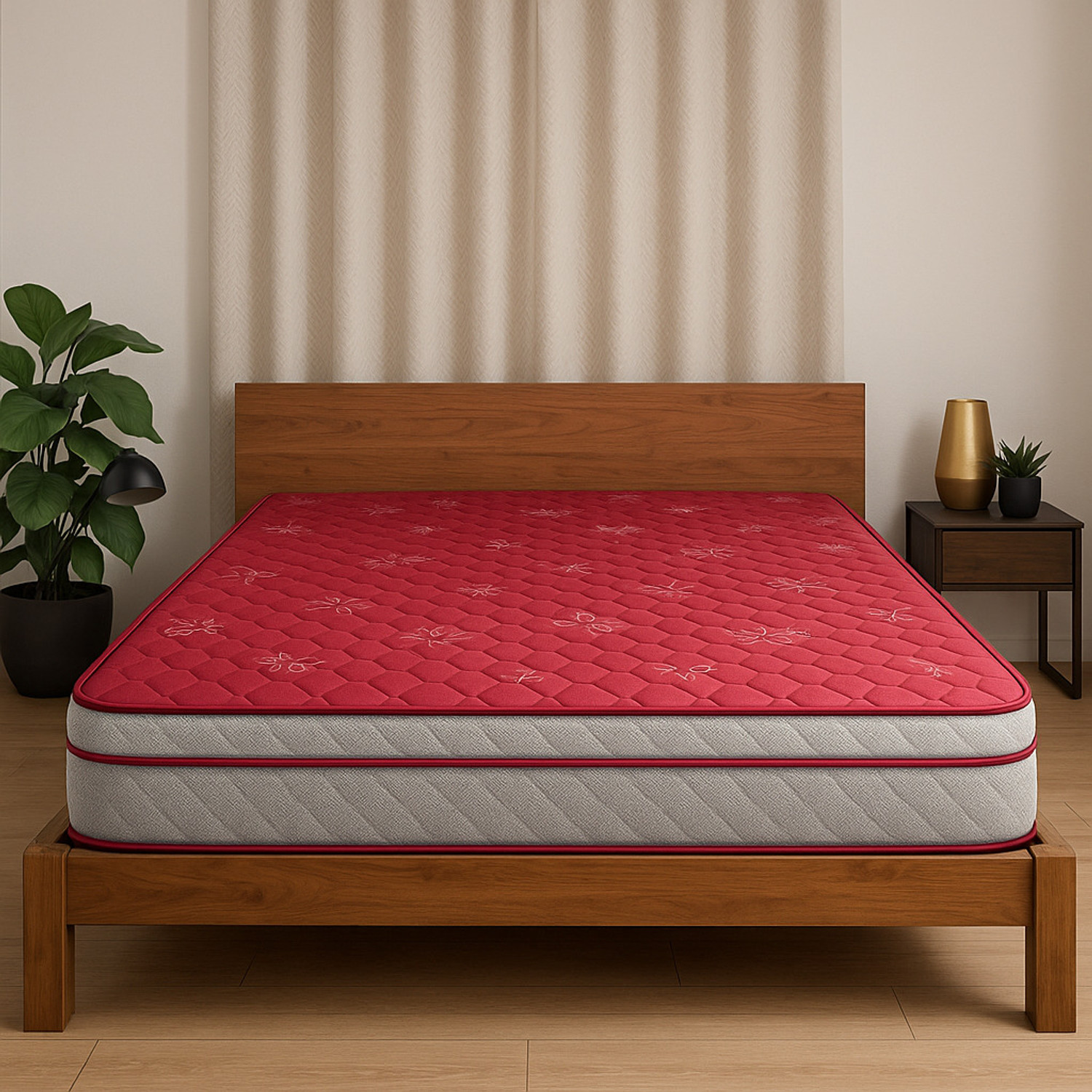 COIRFIT LUXURINO Pillow Top with ISPT Tech. 10 inch Double Bonnell Spring Mattress Price in India - Buy COIRFIT LUXURINO Pillow Top with ISPT Tech. 10 inch Double Bonnell Spring Mattress online at Flipkart.com