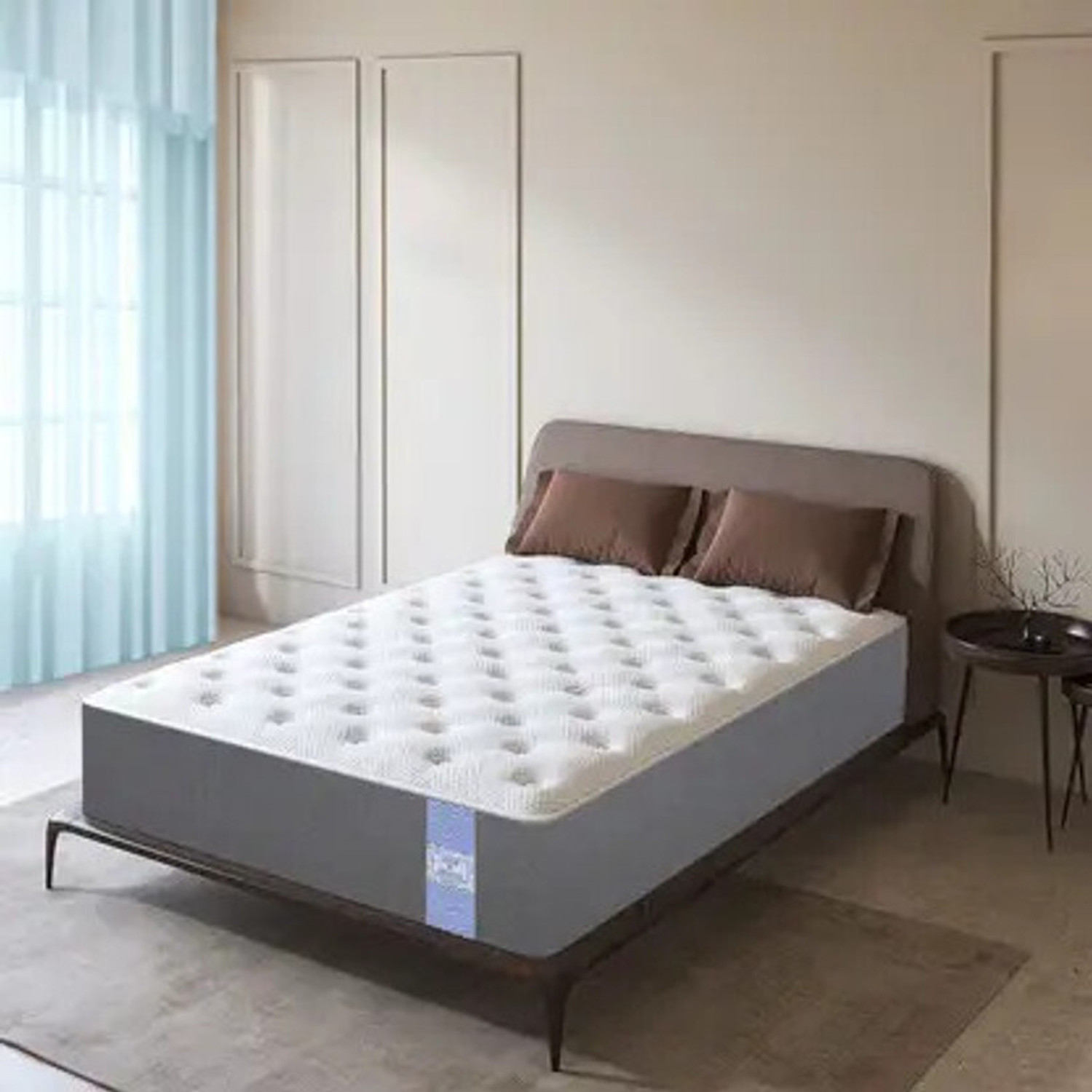 Image of Oak&Loom Comfort Knitted Fabric 4 inch Single EPE Foam Mattress (L x W: 72 inch x 30 inch)