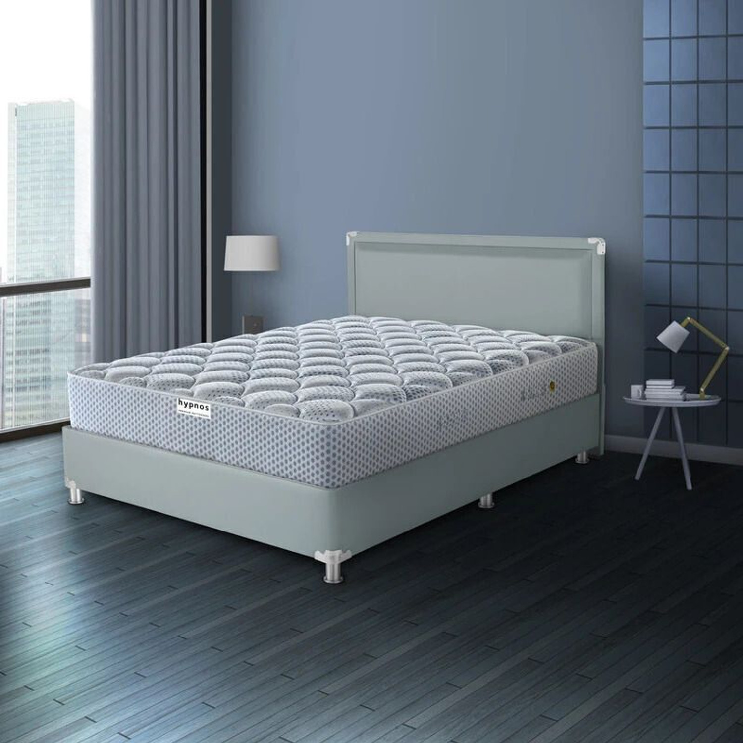 Image of Durfi Ortho Flex Hybrid 8 inch King Pocket Spring Mattress (L x W: 72 inch x 70 inch)