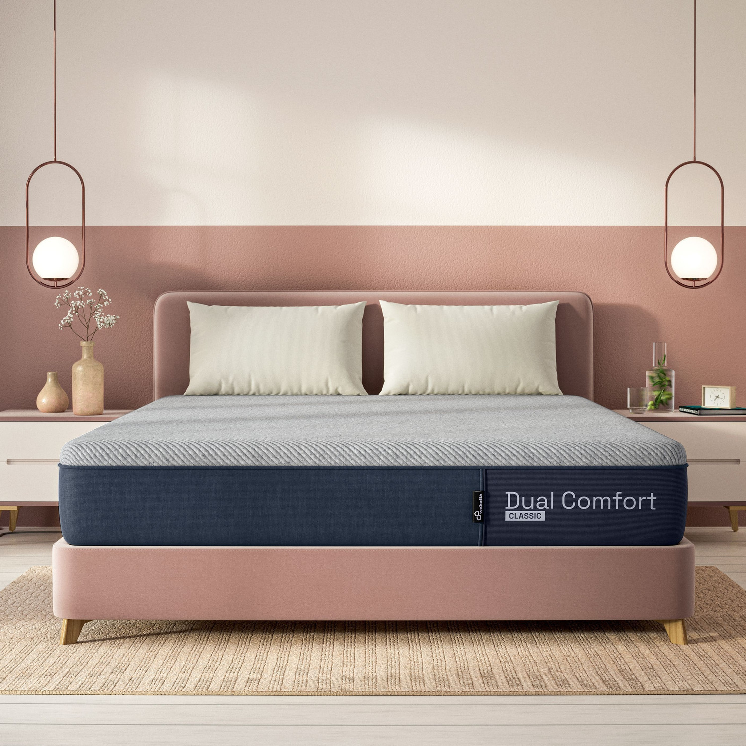 Image of Oak&Loom Comfort Soft Foam | Knitted Fabric 4 inch Single High Density (HD) Foam Mattress (L x W: 72 inch x 36 inch)