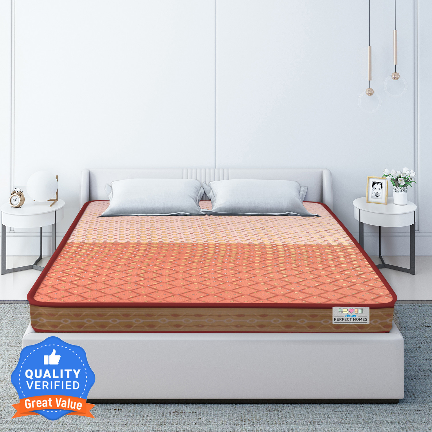 Image of melody EPE Foam Floding 1 inch Double EPE Foam Mattress (L x W: 72 inch x 48 inch)