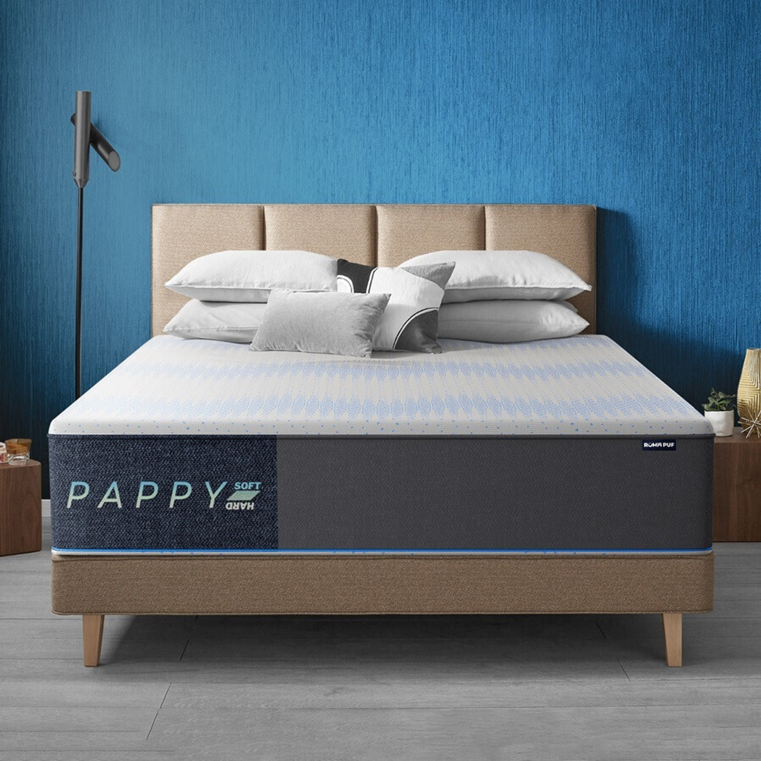Image of KGFM-7348N 6 inch Double Memory Foam Mattress (L x W: 72 inch x 48 inch)