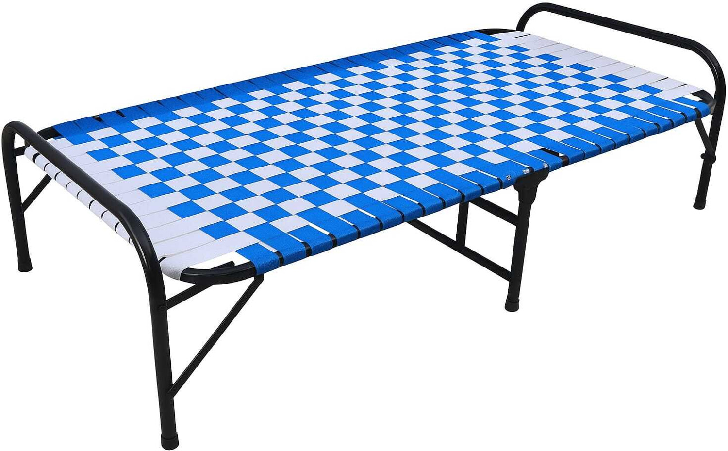 Image of BUYMORE NEW DESIGN BED 3X6 Metal Single Bed, 182 cm x 76 cm (5.97 ft x 2.49 ft) (Finish Color - POWDER COATED, Delivery Condition - DIY(Do-It-Yourself))