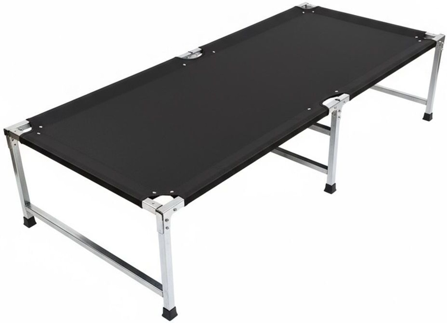 Image of Jay Khodiyar Steel 00 Metal Single Bed, 76 cm x 180 cm (2.49 ft x 5.91 ft) (Finish Color - brown, Delivery Condition - Pre-assembled)
