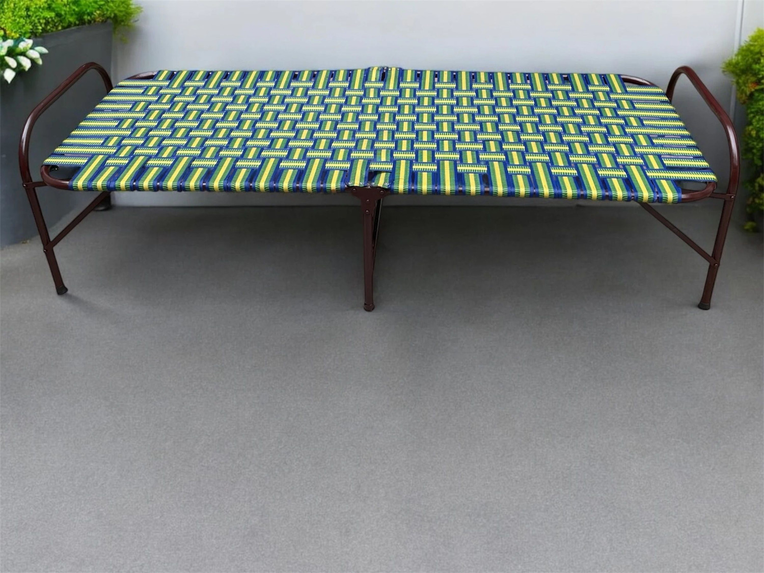 Image of BUYMORE NEW DESIGN BED 3X6 Metal Single Bed, 182 cm x 76 cm (5.97 ft x 2.49 ft) (Finish Color - POWDER COATED, Delivery Condition - DIY(Do-It-Yourself))
