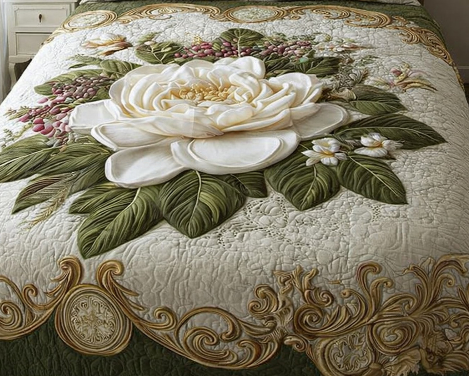 Image of DGHUB Polycotton Queen Flat 400 TC 7D Digital 1 Summer Bedsheet with 2 Pillow Covers (Multicolor)