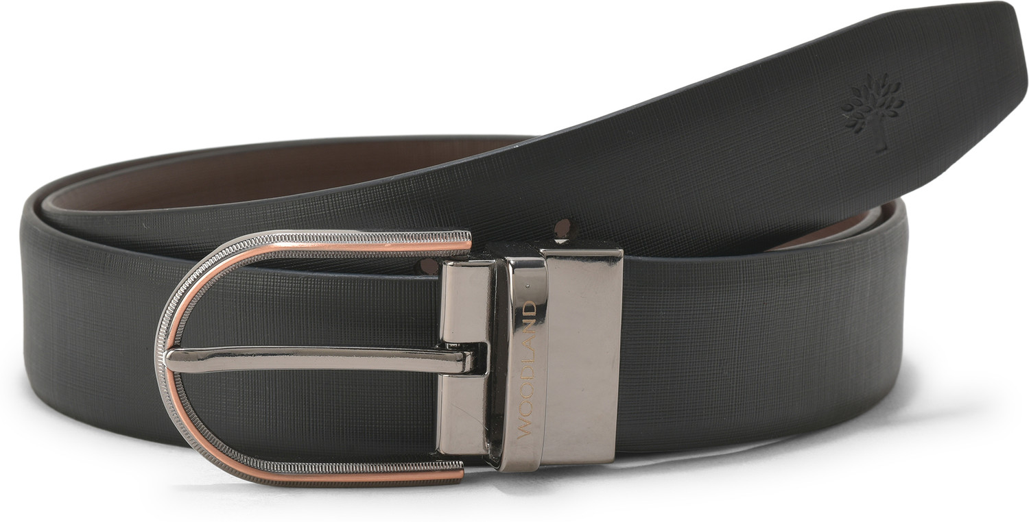 Image of U.S. POLO ASSN. Men Casual Black Genuine Leather Belt