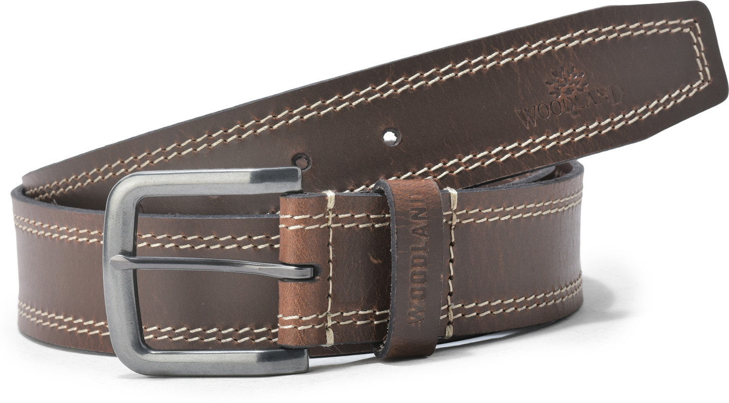 Image of U.S. POLO ASSN. Men Casual Black Genuine Leather Belt