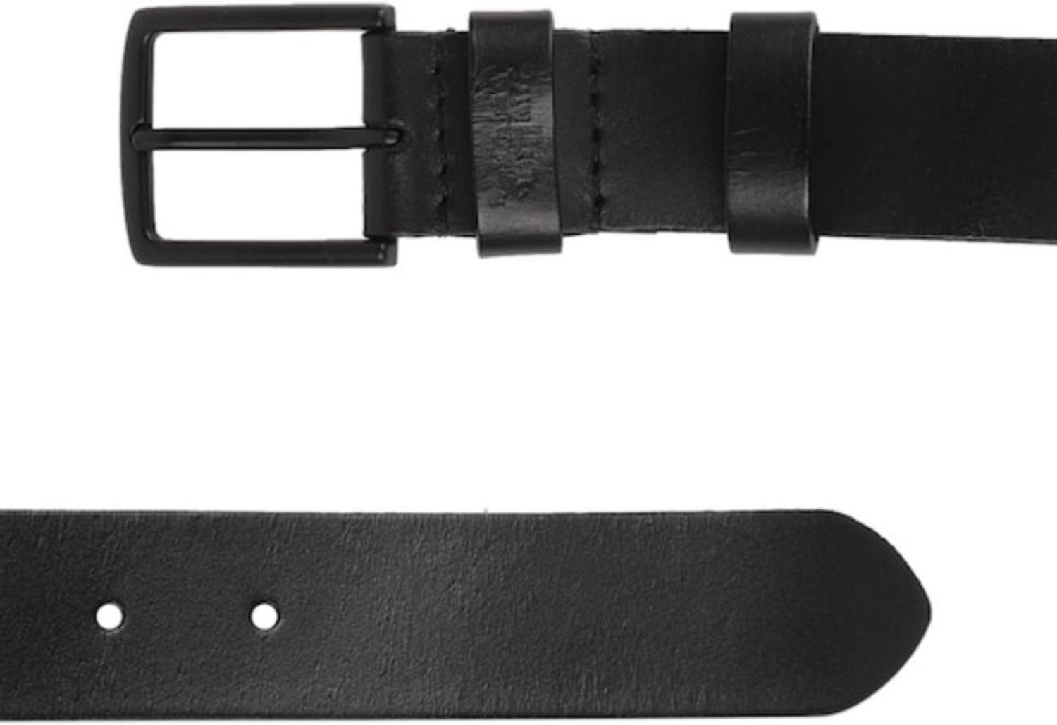 Image of LEVI'S Men Casual Black Genuine Leather Belt