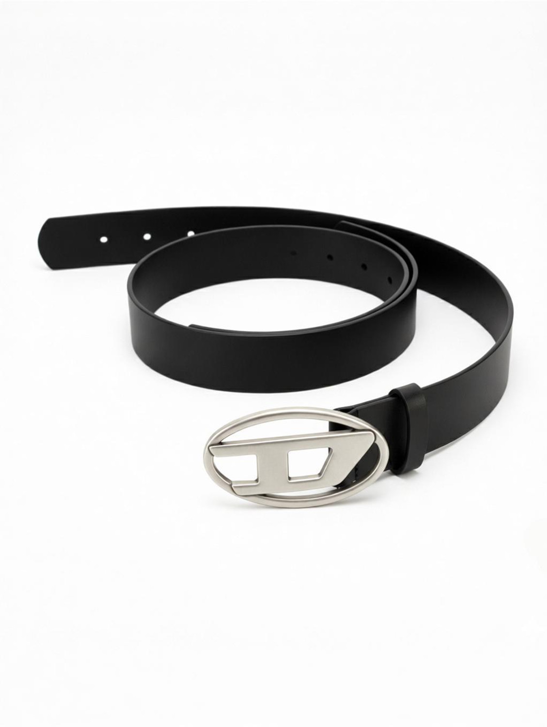 Black Genuine Leather Belt for Men & Women - Image 1