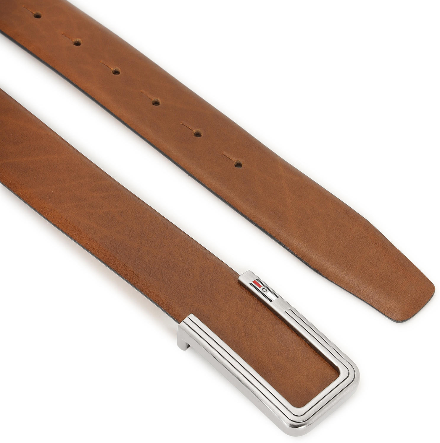 Image of GIL Men Casual, Evening, Party, Formal Tan Genuine Leather Belt