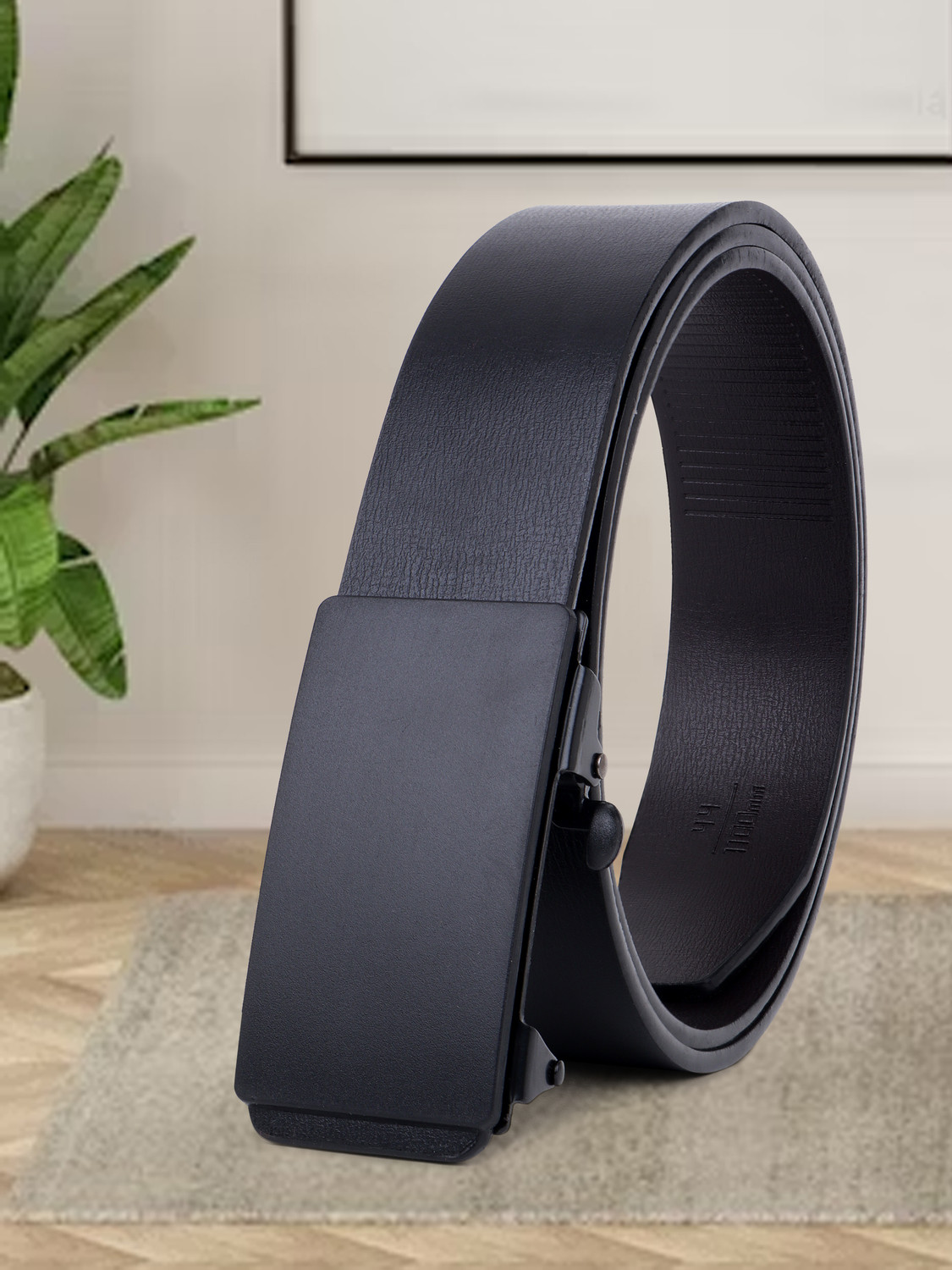 Image of LEVI'S Men Casual Black Genuine Leather Belt