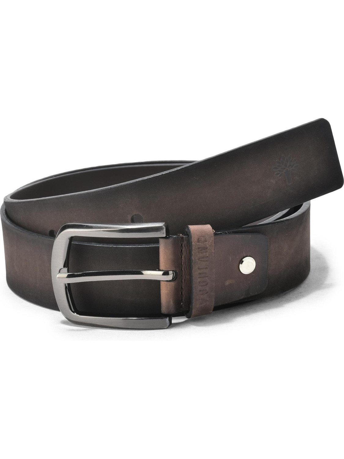 Image of U.S. POLO ASSN. Men Casual Black Genuine Leather Belt