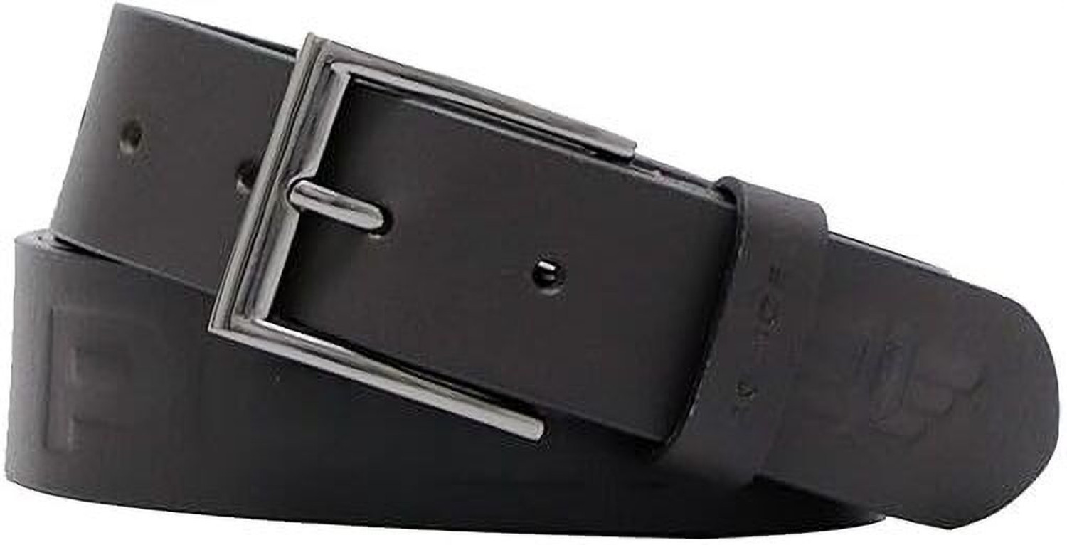 Image of Police Men Casual Black Genuine Leather Reversible Belt