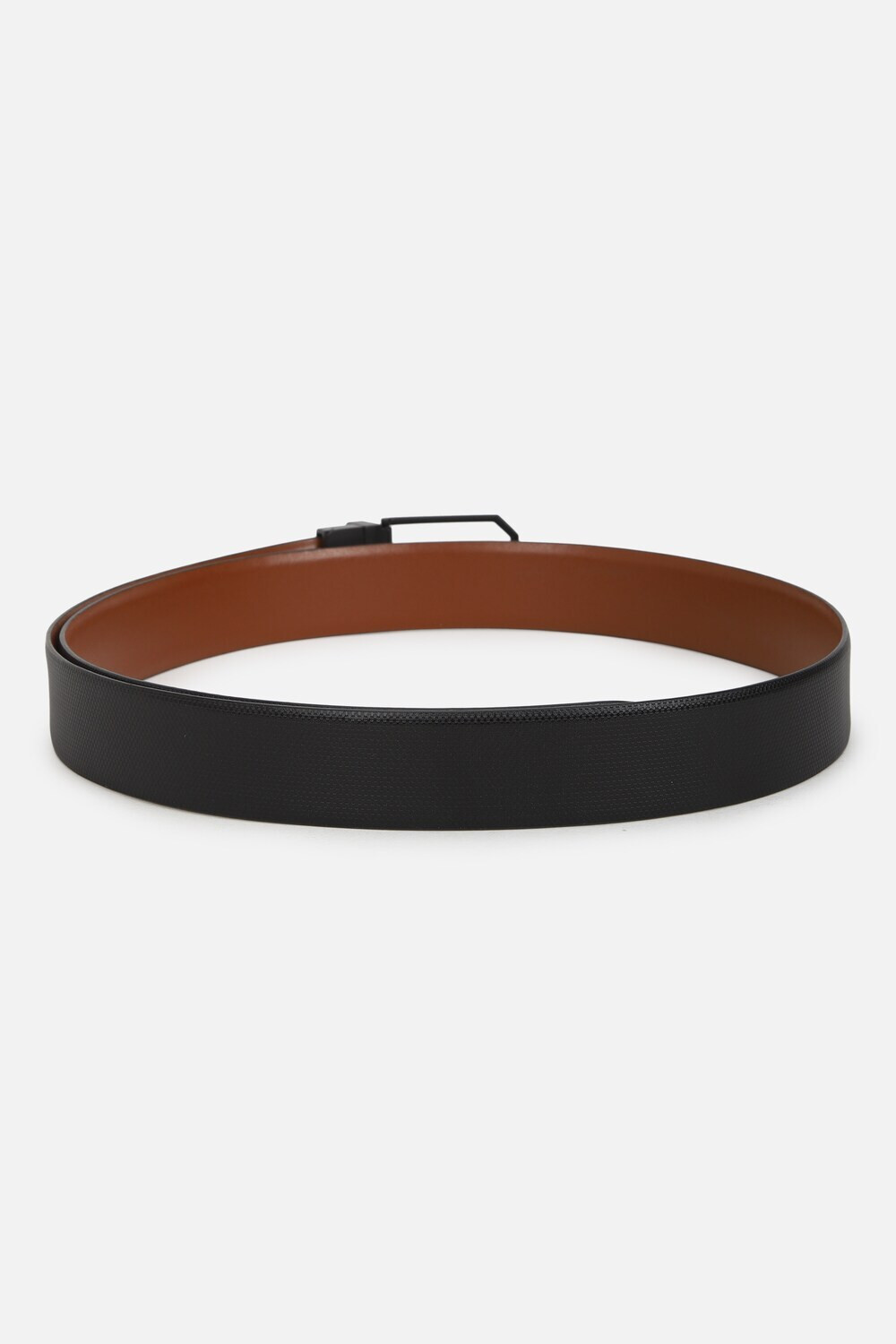 Image of VAN HEUSEN Men Casual Black Genuine Leather Belt